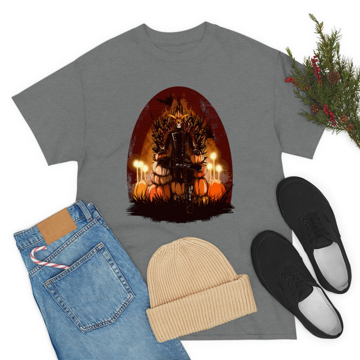 The Pumpkin King Unisex Heavy Cotton Tee