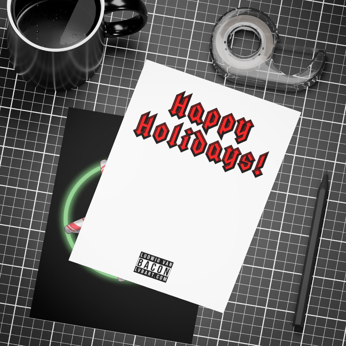 Christmas Pentagram Greeting Card Bundles (10, 30, 50 pcs)