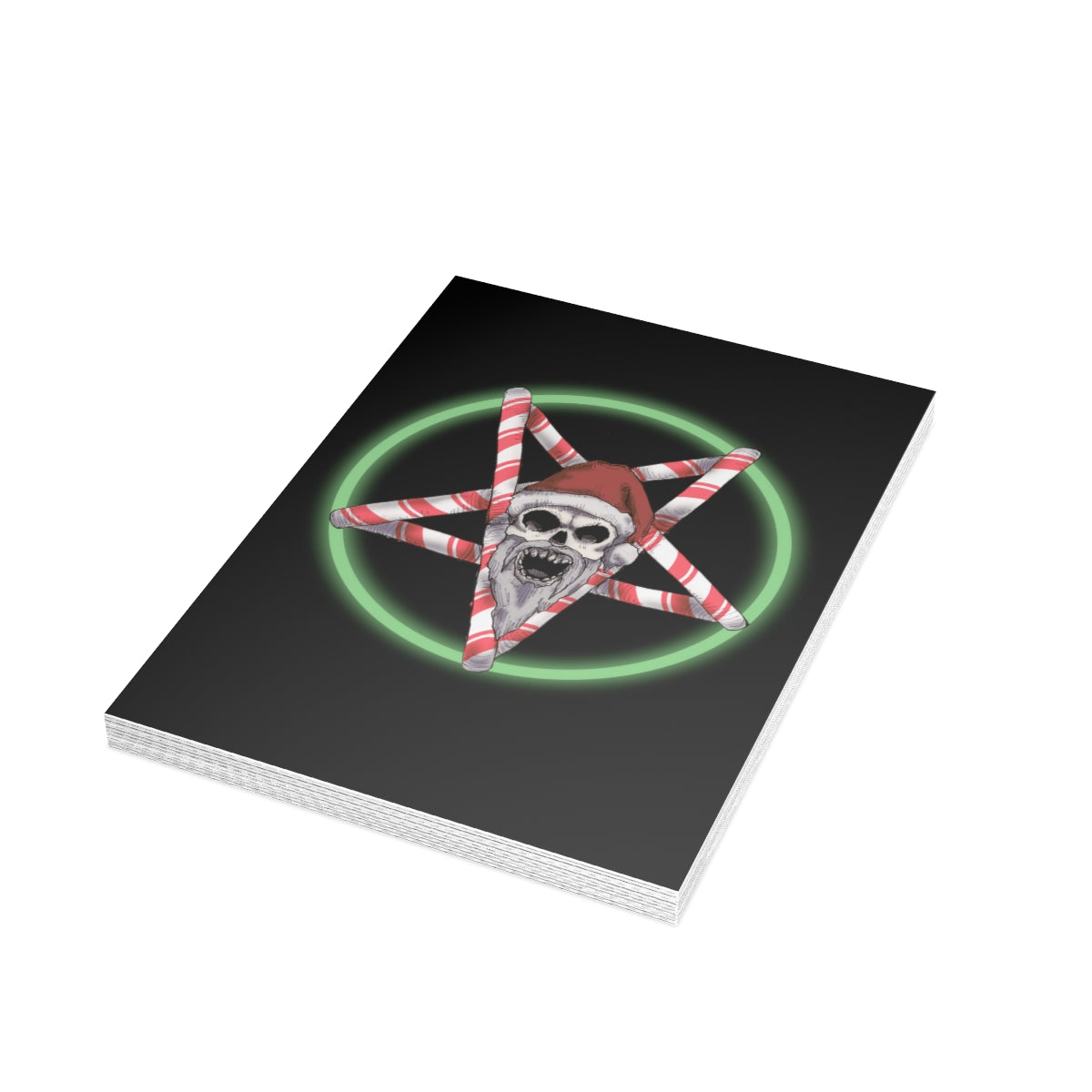Christmas Pentagram Greeting Card Bundles (10, 30, 50 pcs)