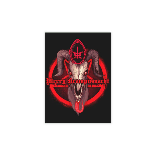 Merry Krampusnacht Greeting Card Bundles (10, 30, 50 pcs)
