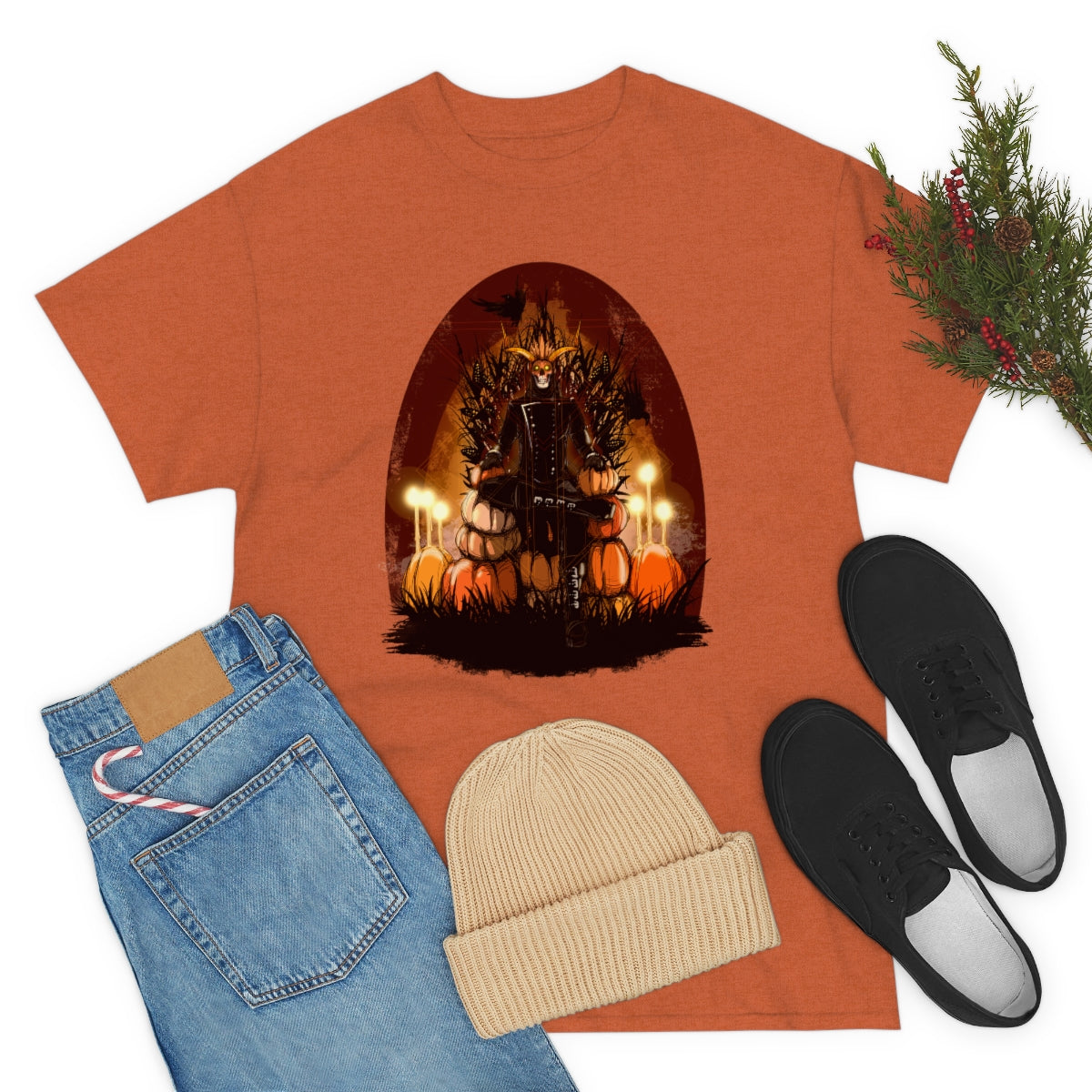 The Pumpkin King Unisex Heavy Cotton Tee