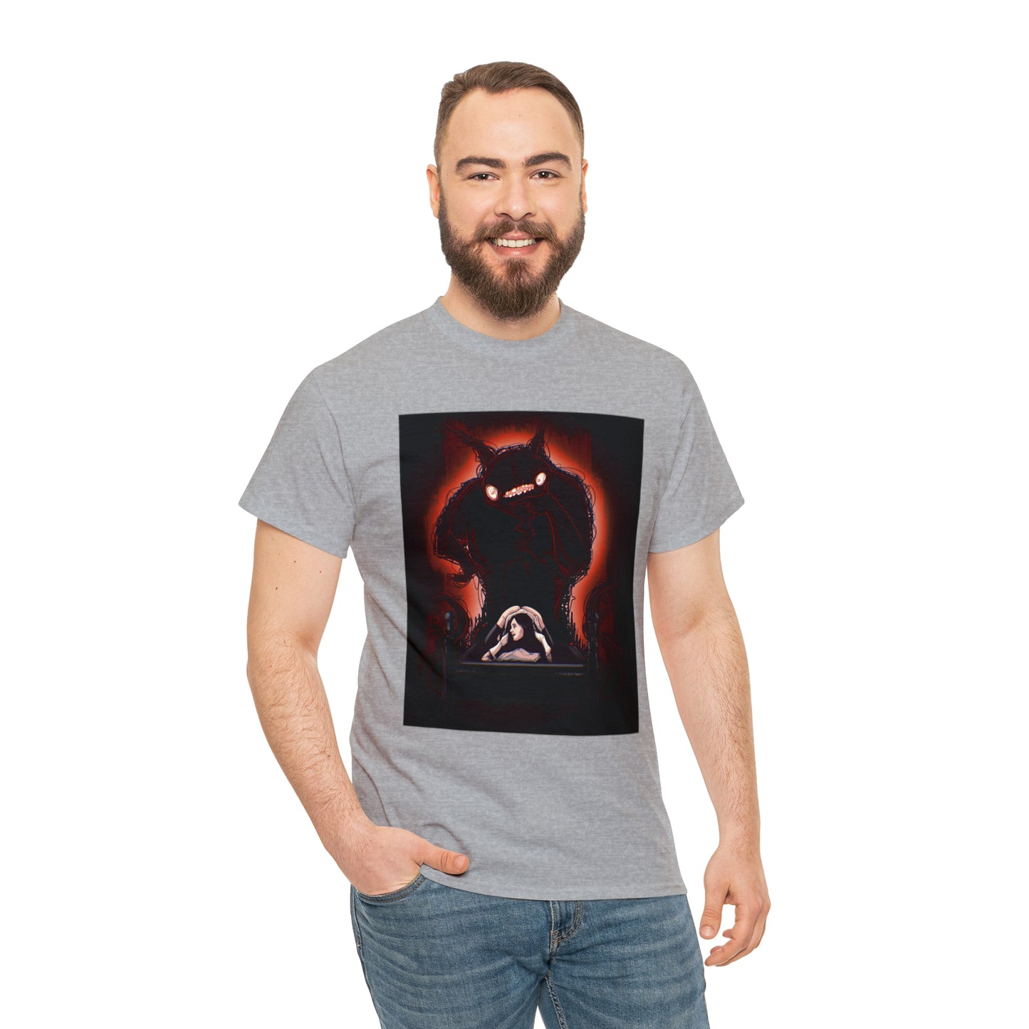 Sleep Paralysis Demon Unisex Heavy Cotton Tee
