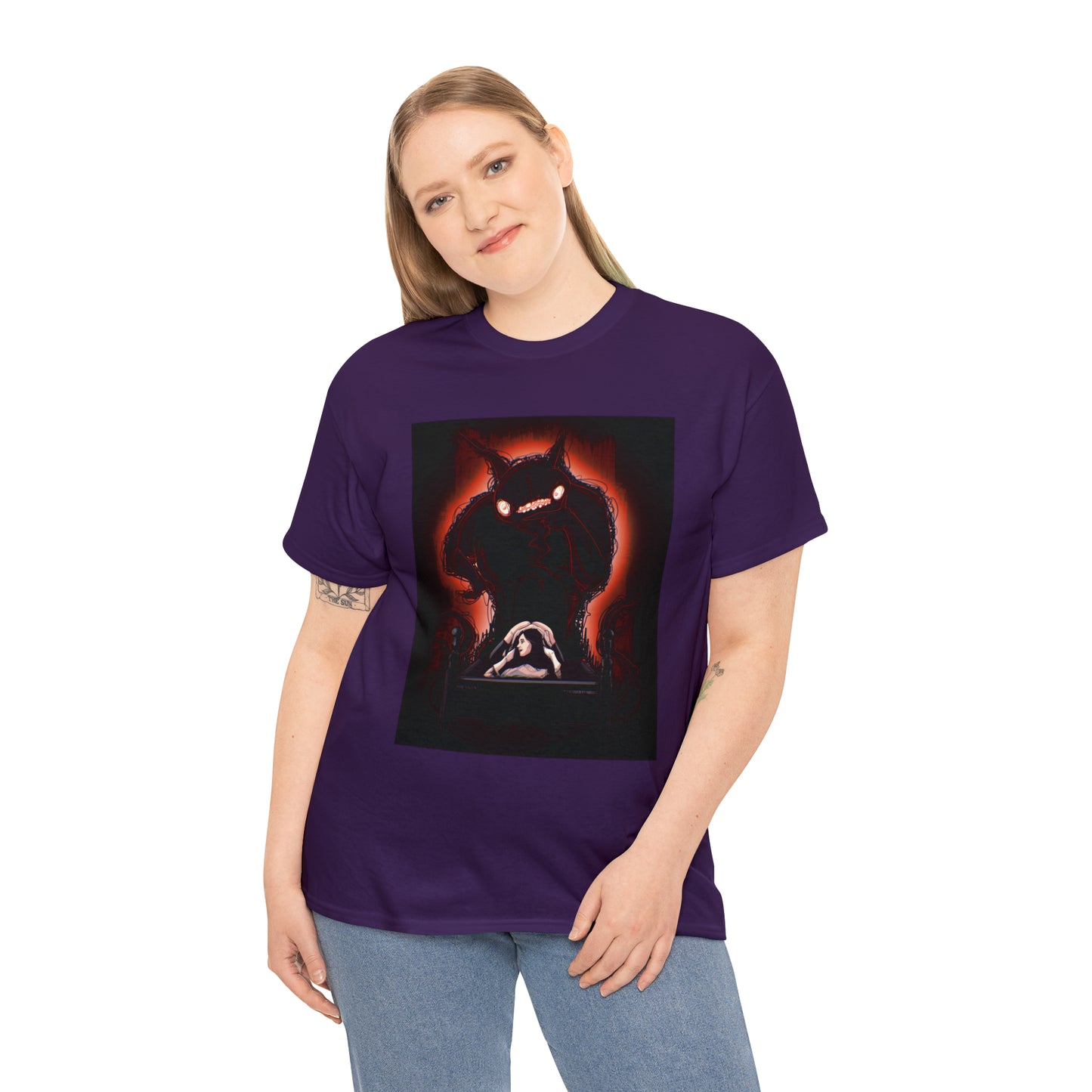 Sleep Paralysis Demon Unisex Heavy Cotton Tee