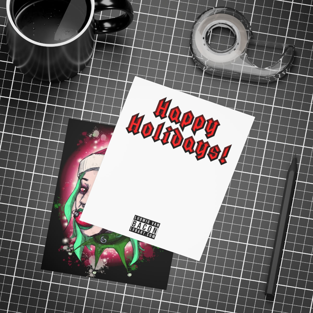 Santa Claus is Back In Town Greeting Card Bundles (10, 30, 50 pcs)