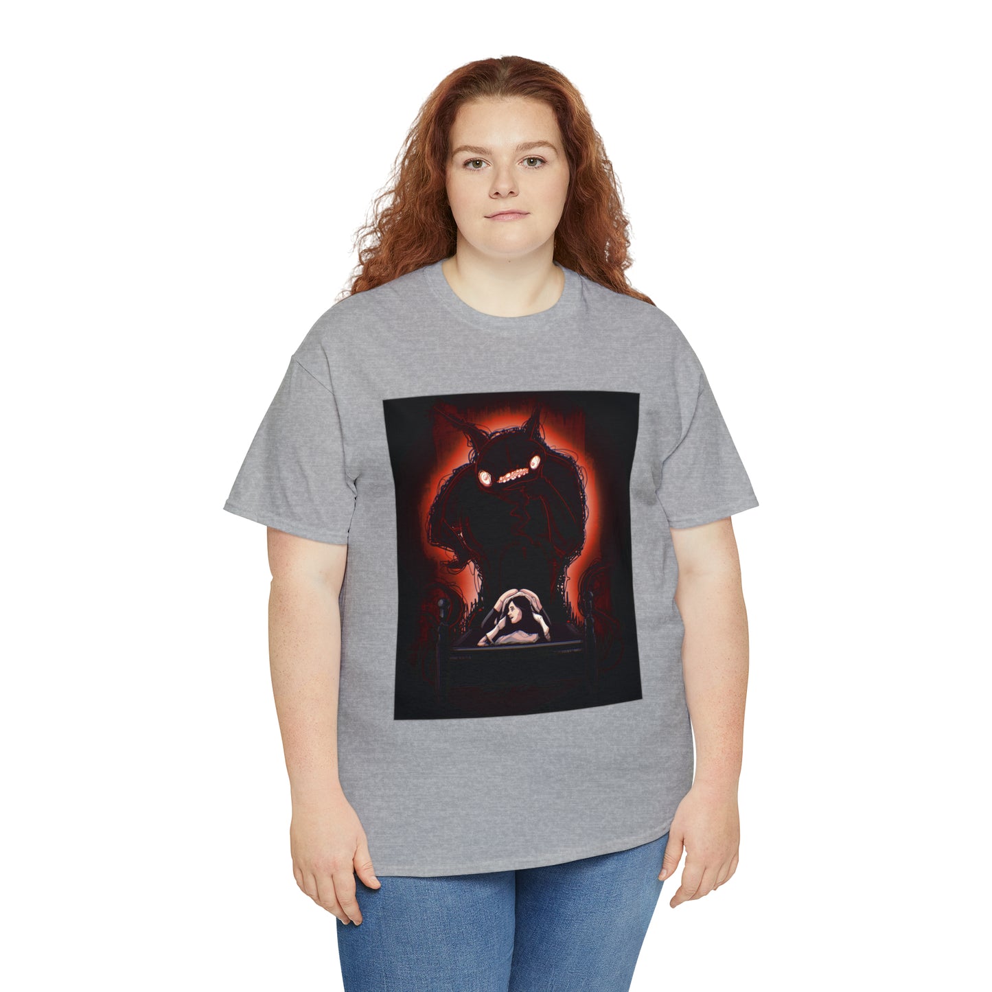 Sleep Paralysis Demon Unisex Heavy Cotton Tee