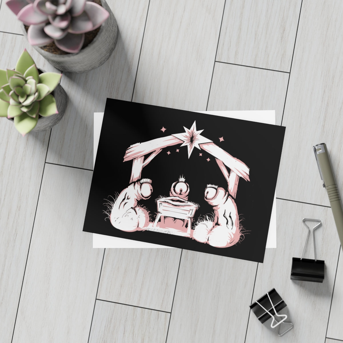 Three Wise Members Greeting Card Bundles (10, 30, 50 pcs)