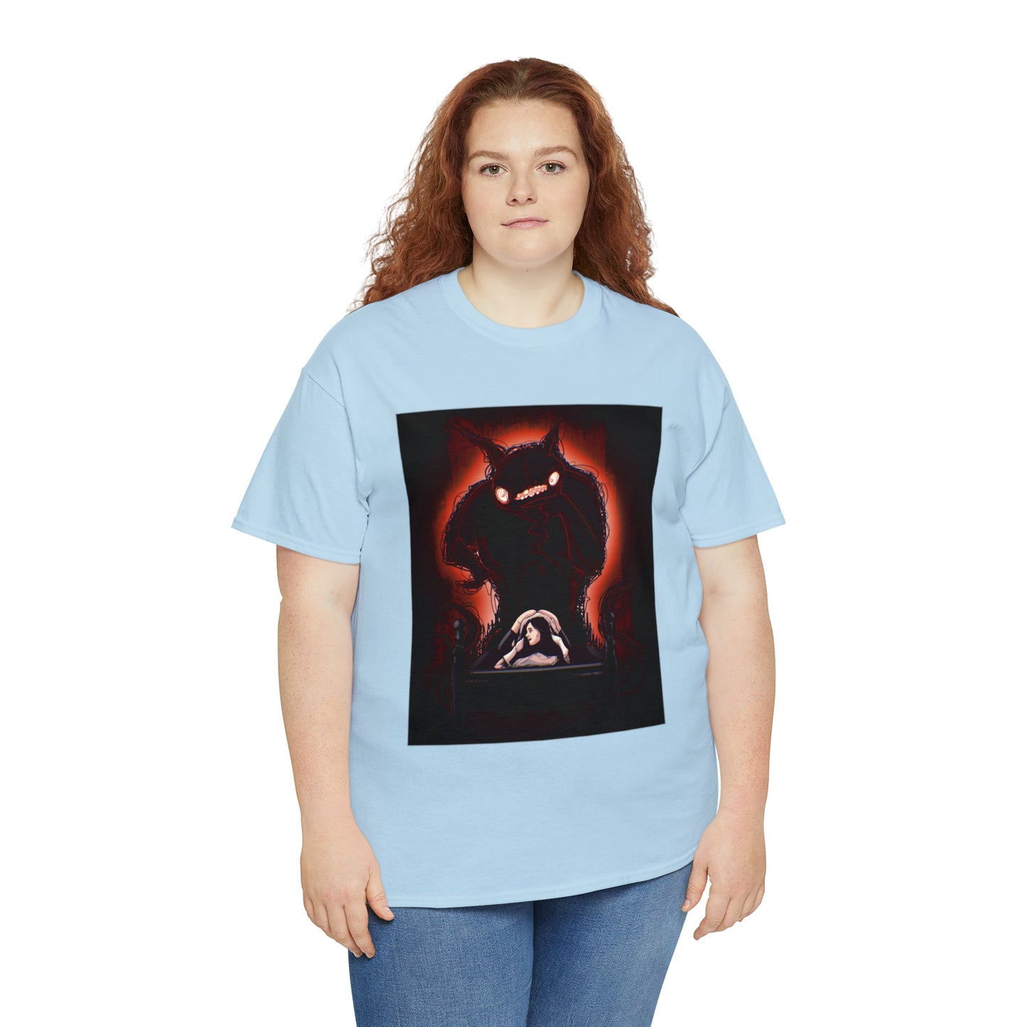 Sleep Paralysis Demon Unisex Heavy Cotton Tee