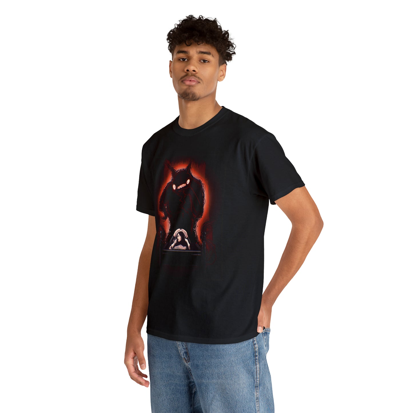 Sleep Paralysis Demon Unisex Heavy Cotton Tee