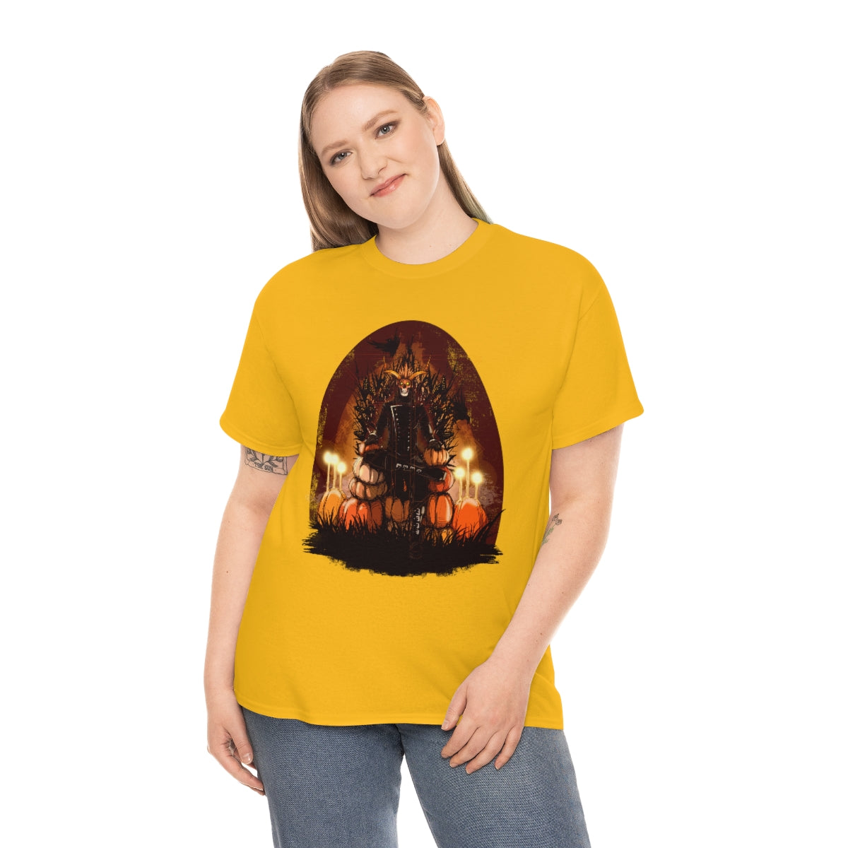 The Pumpkin King Unisex Heavy Cotton Tee