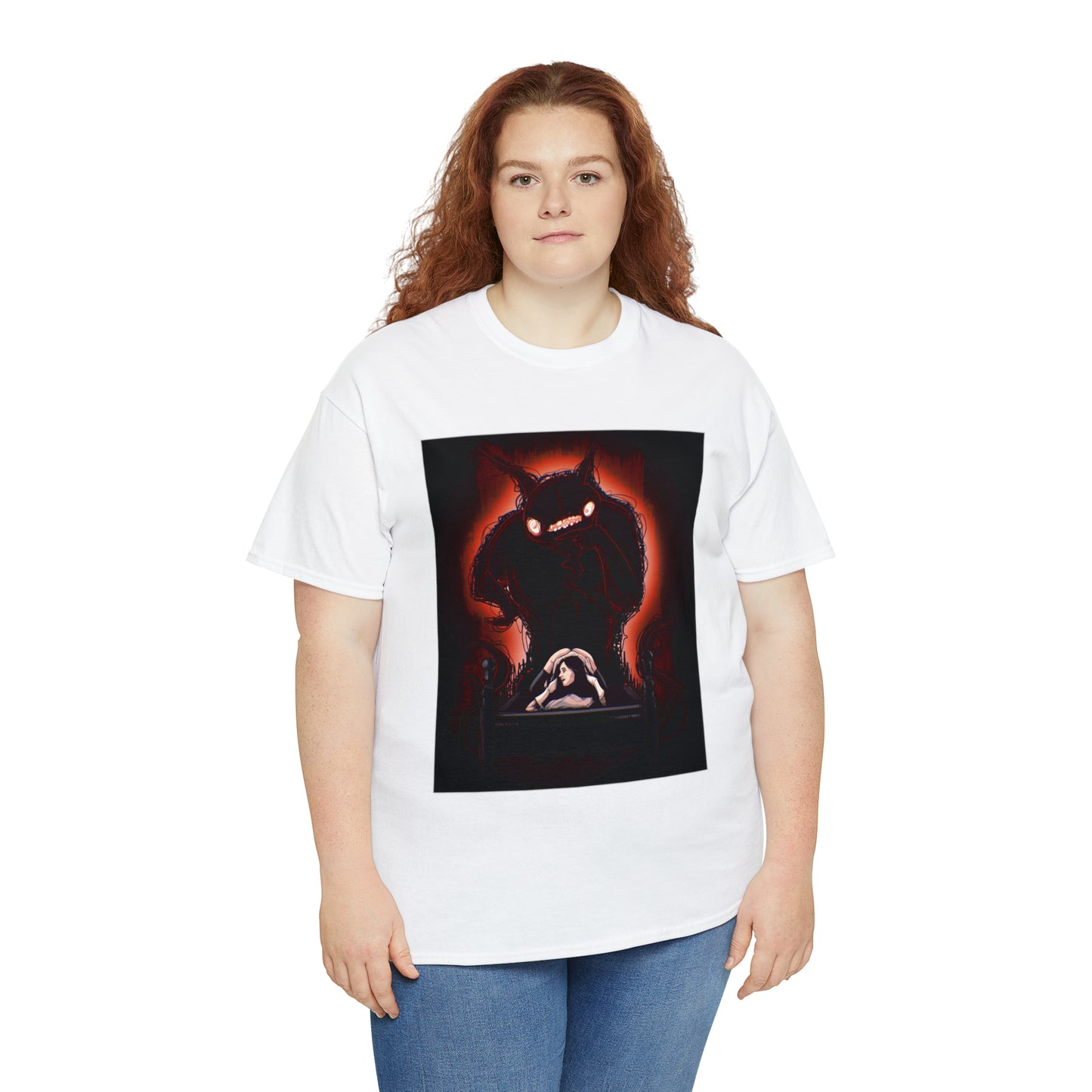 Sleep Paralysis Demon Unisex Heavy Cotton Tee