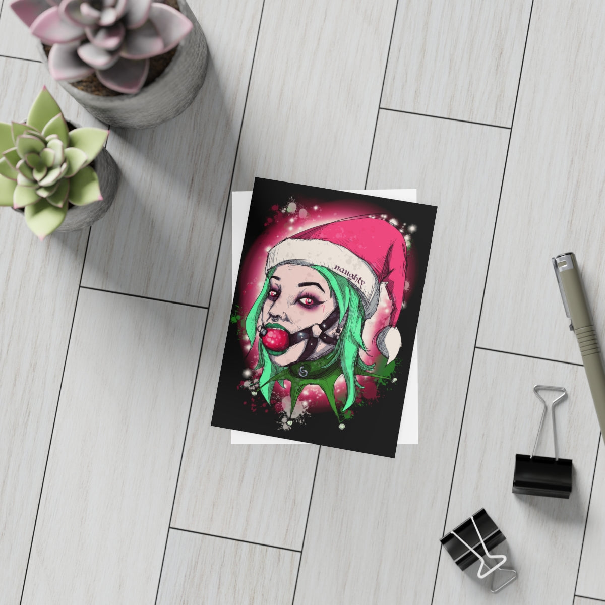 Santa Claus is Back In Town Greeting Card Bundles (10, 30, 50 pcs)