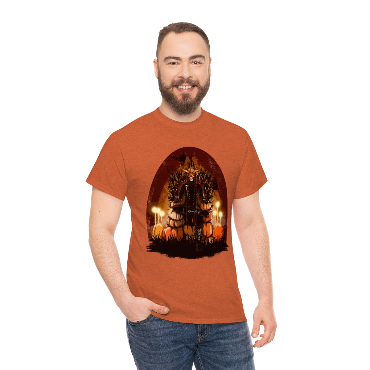 The Pumpkin King Unisex Heavy Cotton Tee