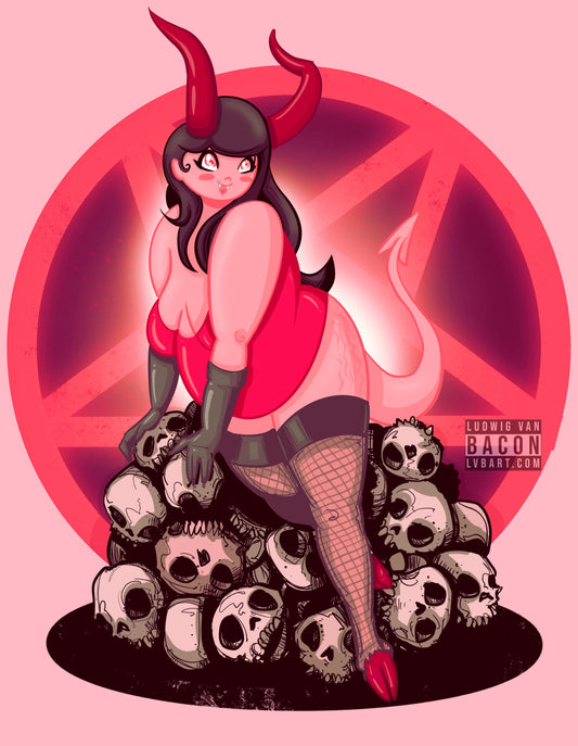 Six Thicc Six Fine Art Print