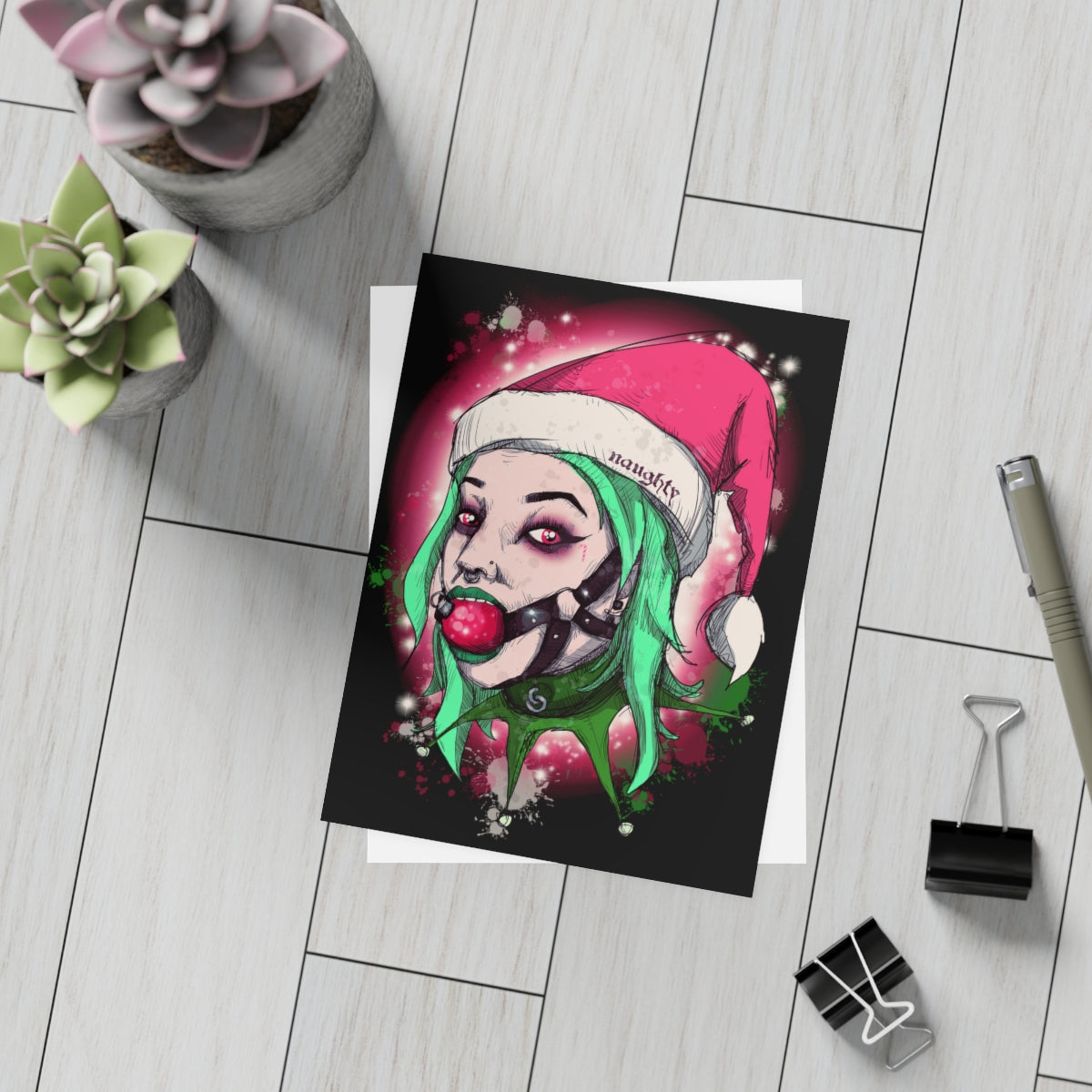 Santa Claus is Back In Town Greeting Card Bundles (10, 30, 50 pcs)