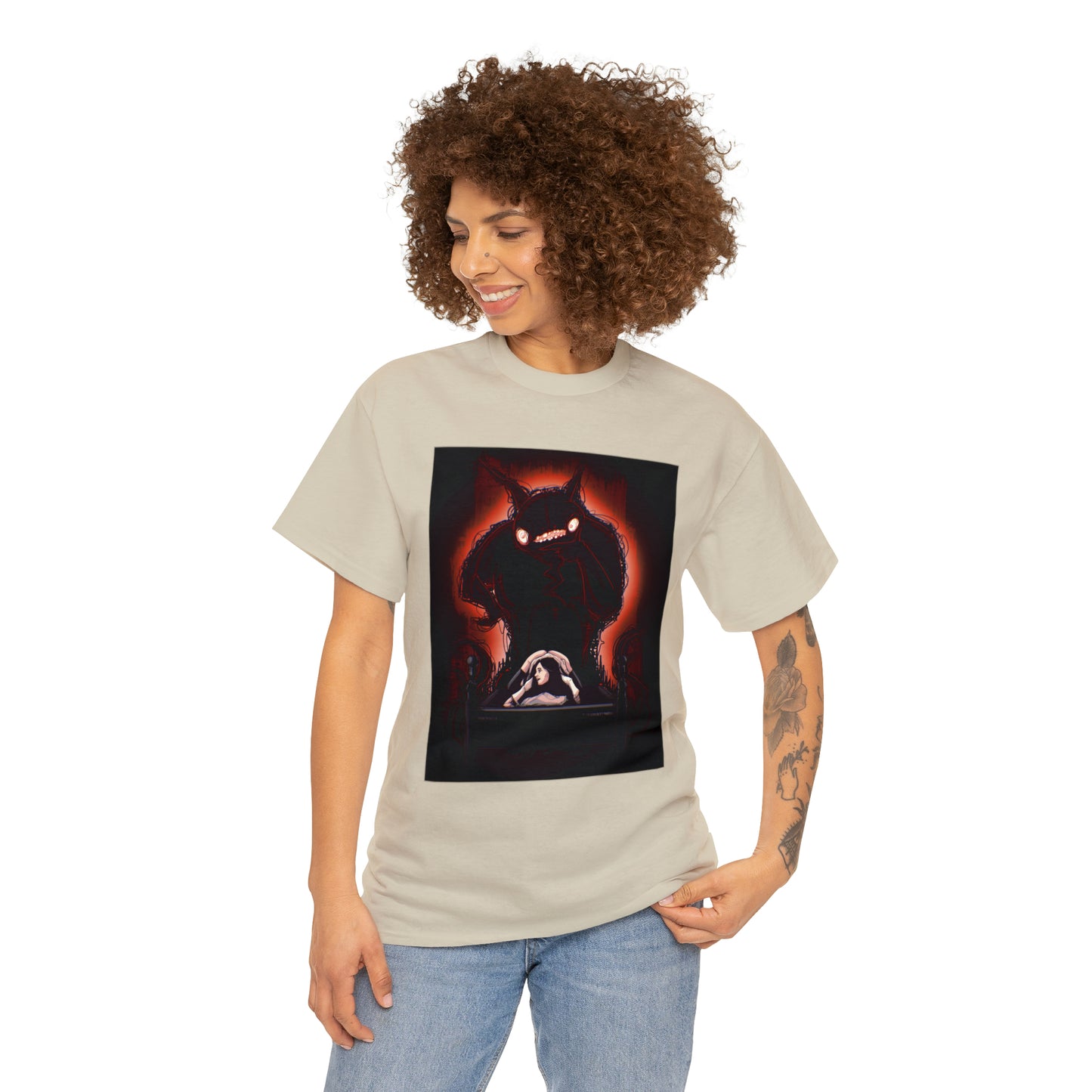 Sleep Paralysis Demon Unisex Heavy Cotton Tee