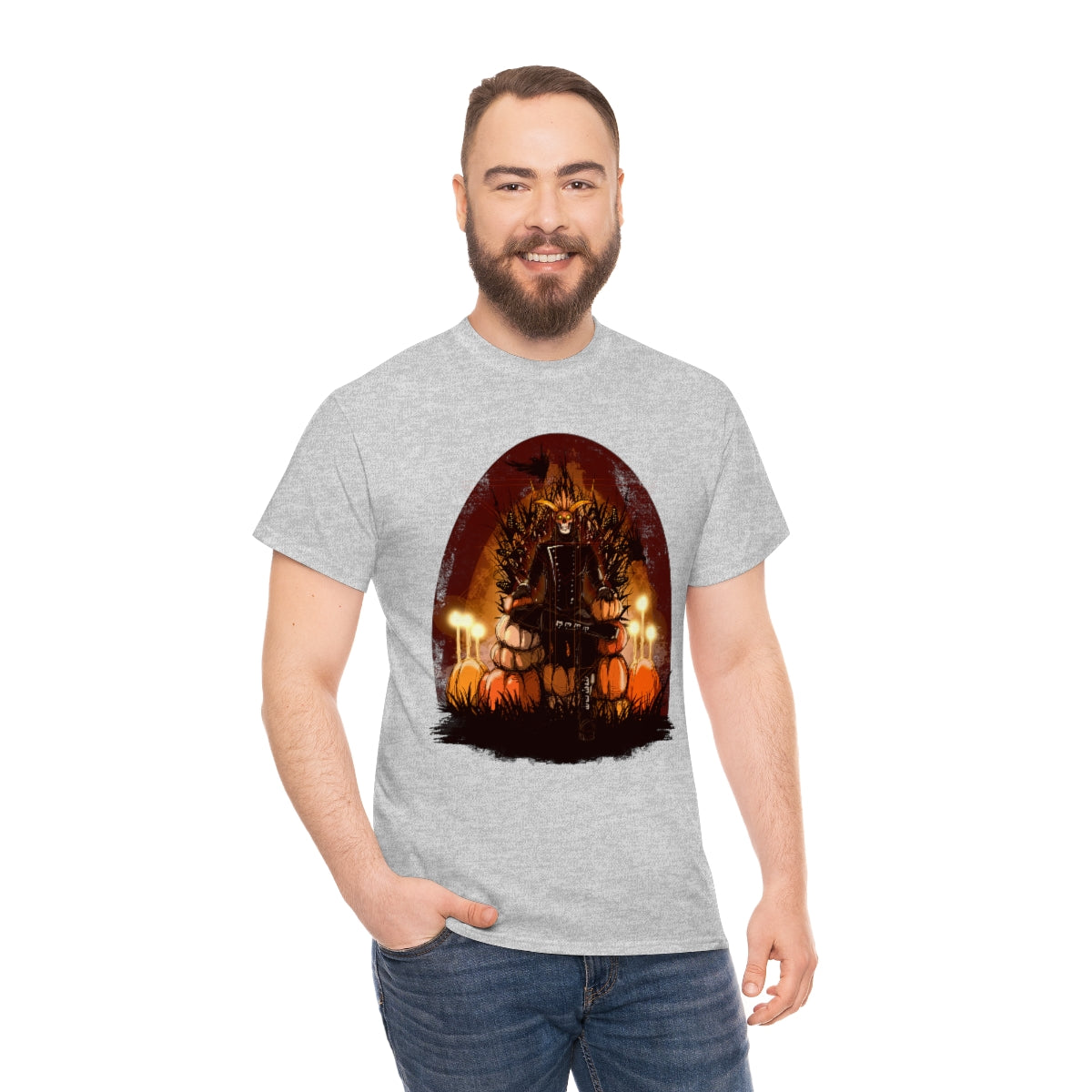 The Pumpkin King Unisex Heavy Cotton Tee