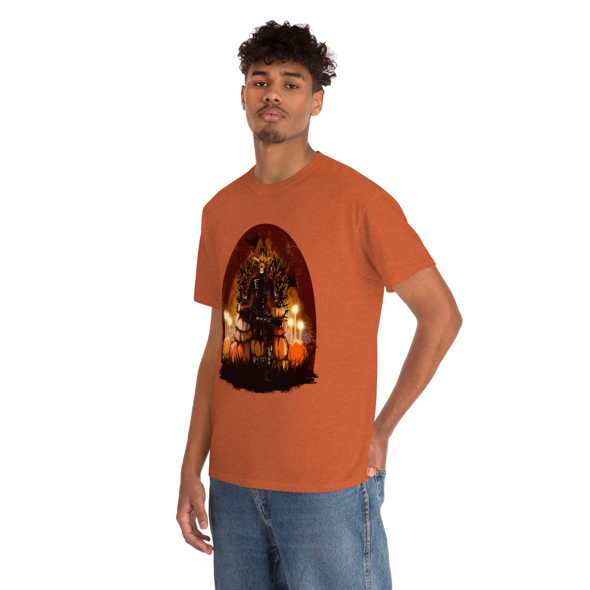 The Pumpkin King Unisex Heavy Cotton Tee