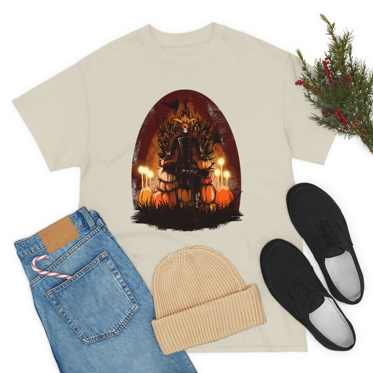 The Pumpkin King Unisex Heavy Cotton Tee