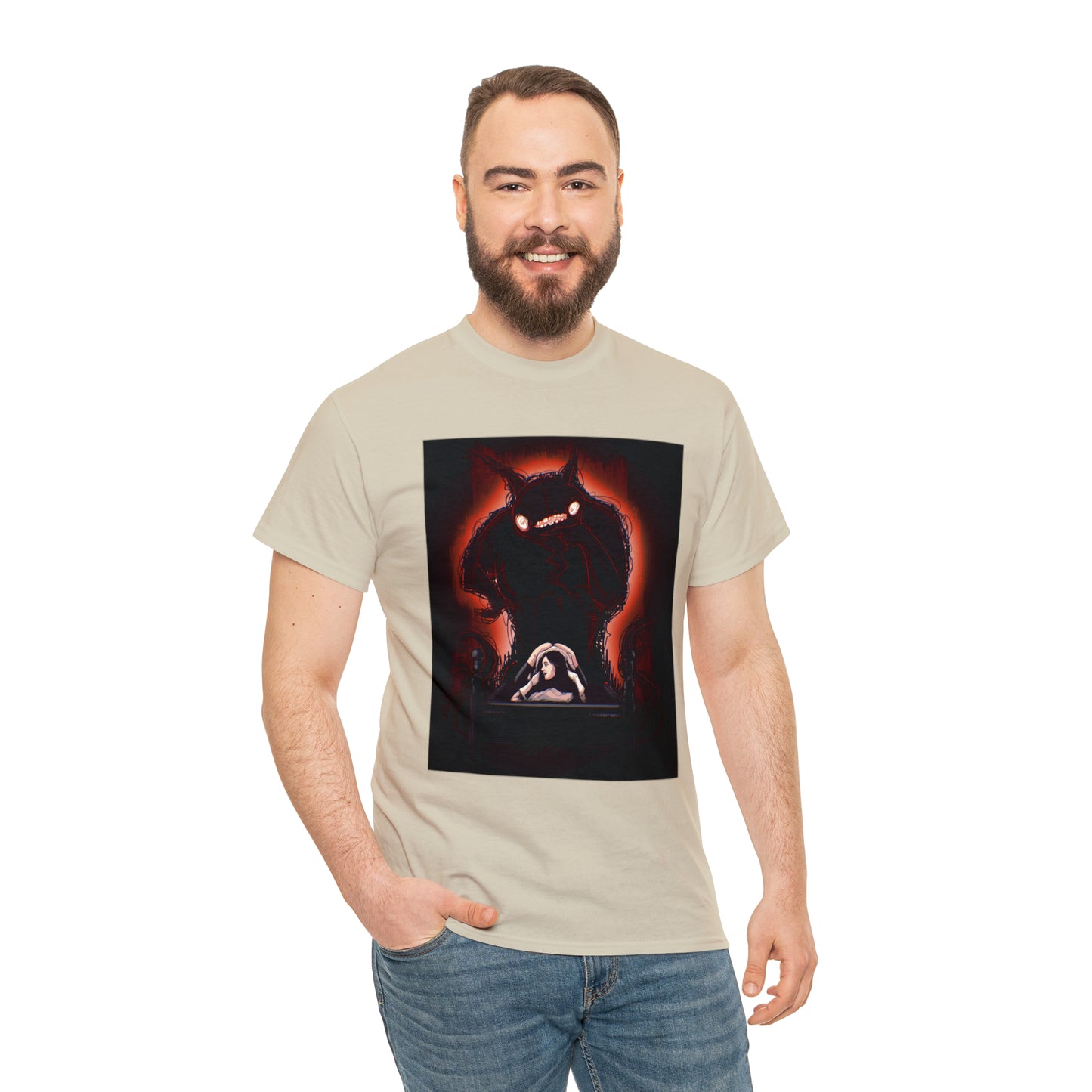Sleep Paralysis Demon Unisex Heavy Cotton Tee