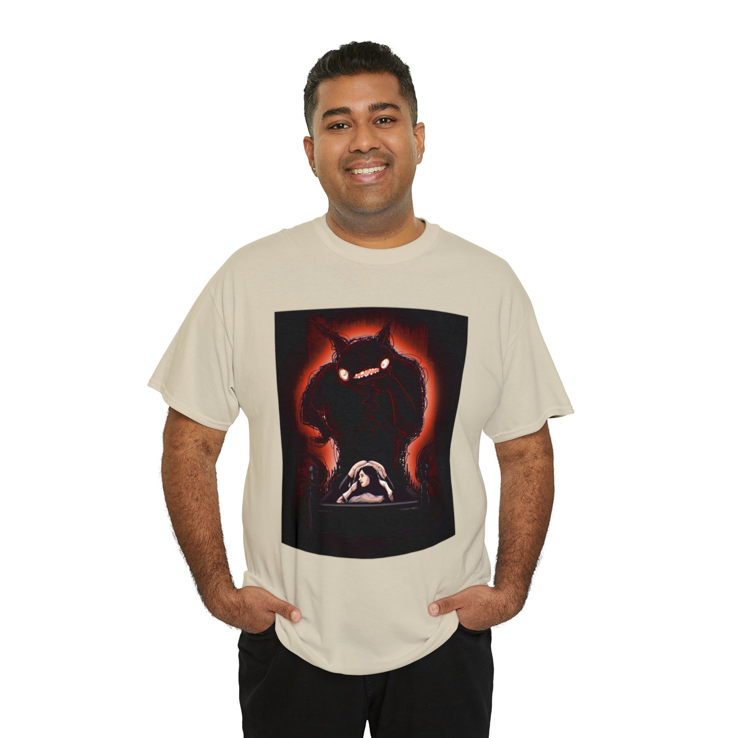 Sleep Paralysis Demon Unisex Heavy Cotton Tee