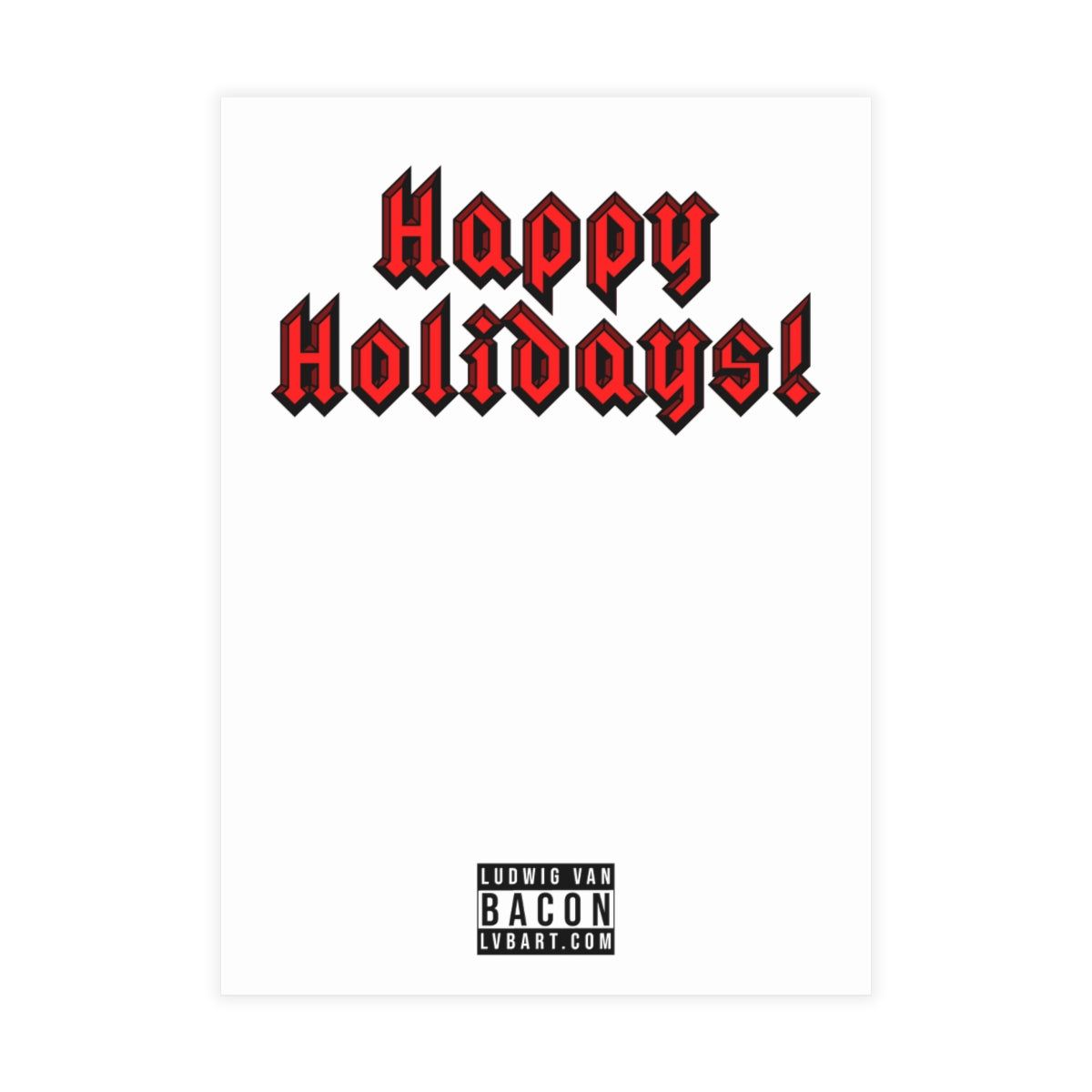 Tits The Season Greeting Card Bundles (10, 30, 50 pcs)