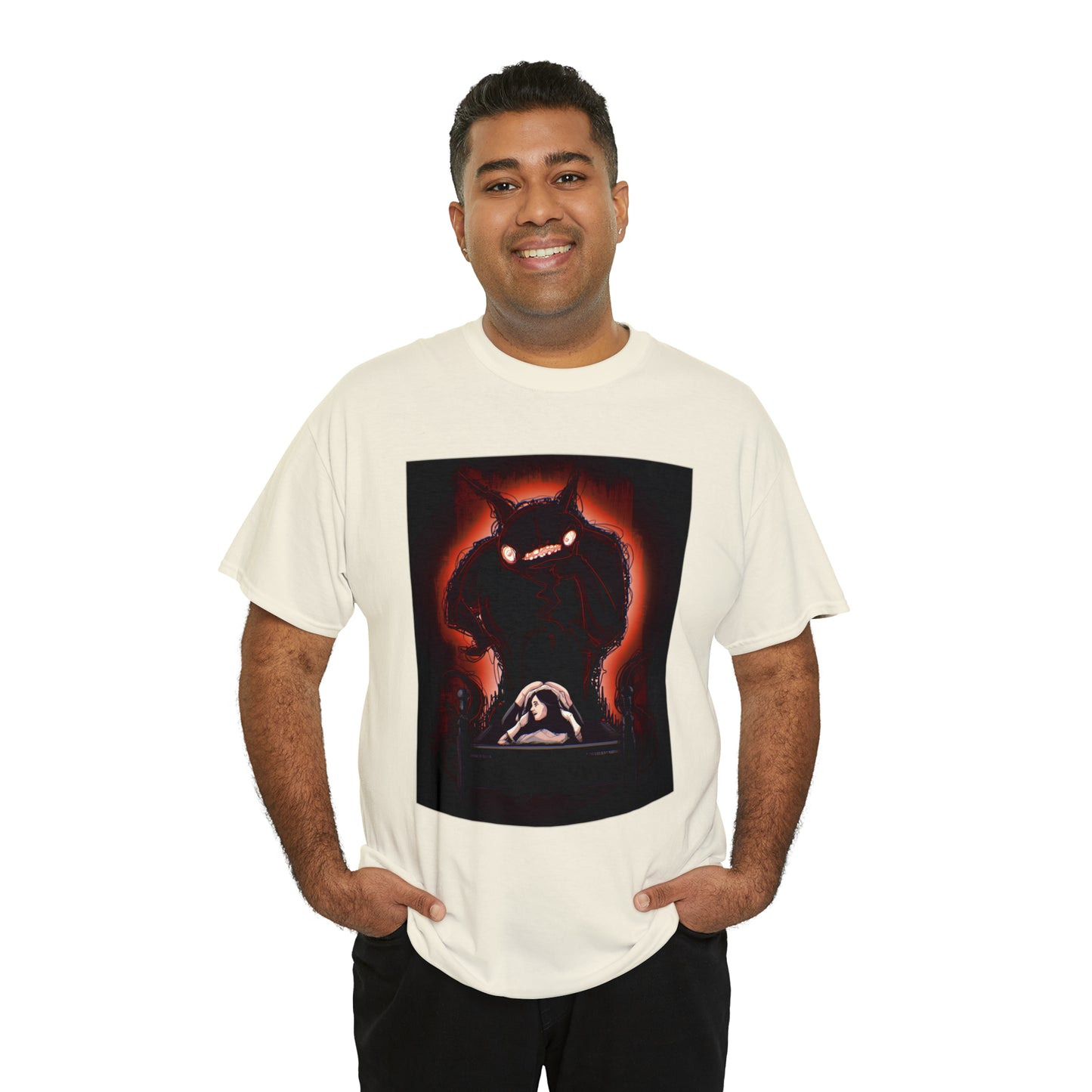 Sleep Paralysis Demon Unisex Heavy Cotton Tee