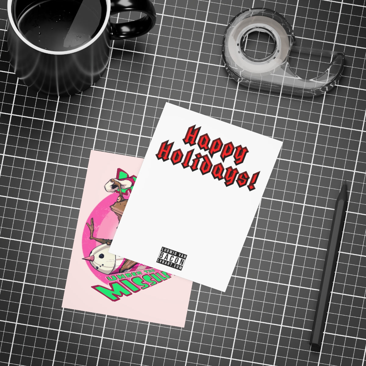 Missile Toad Greeting Card Bundles (10, 30, 50 pcs)