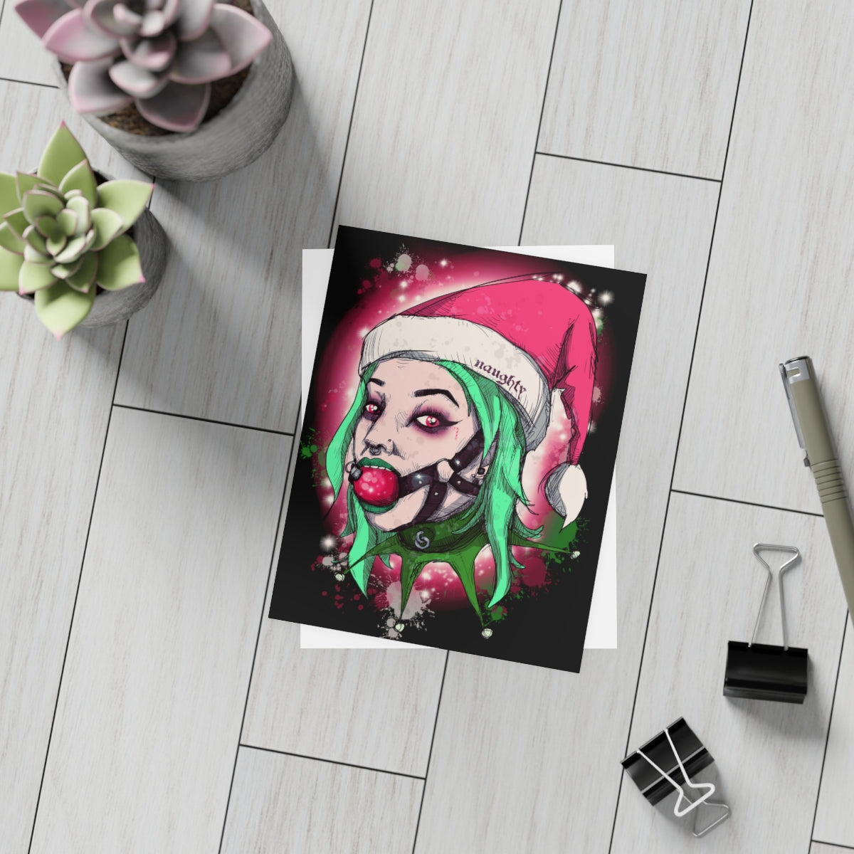 Santa Claus is Back In Town Greeting Card Bundles (10, 30, 50 pcs)