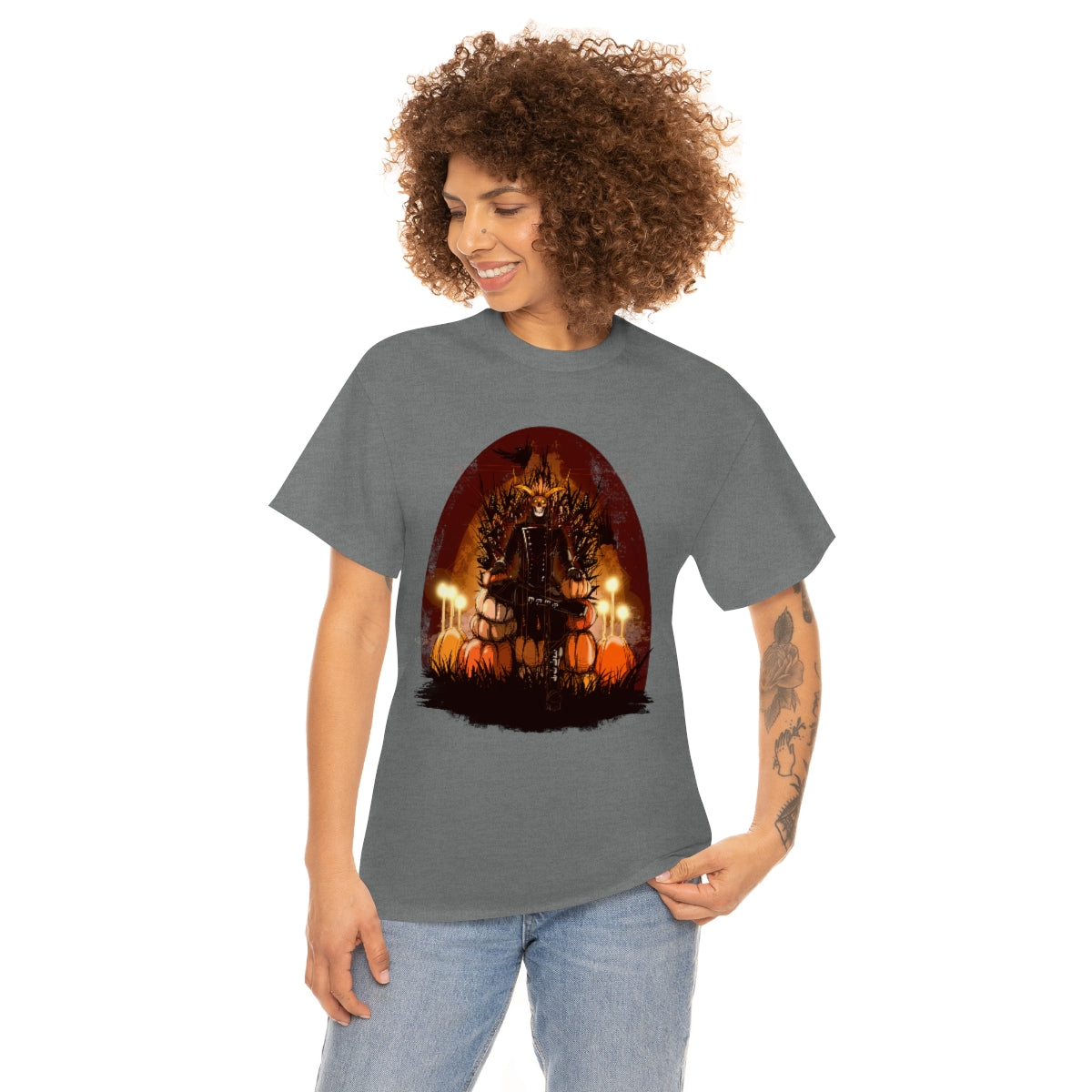 The Pumpkin King Unisex Heavy Cotton Tee