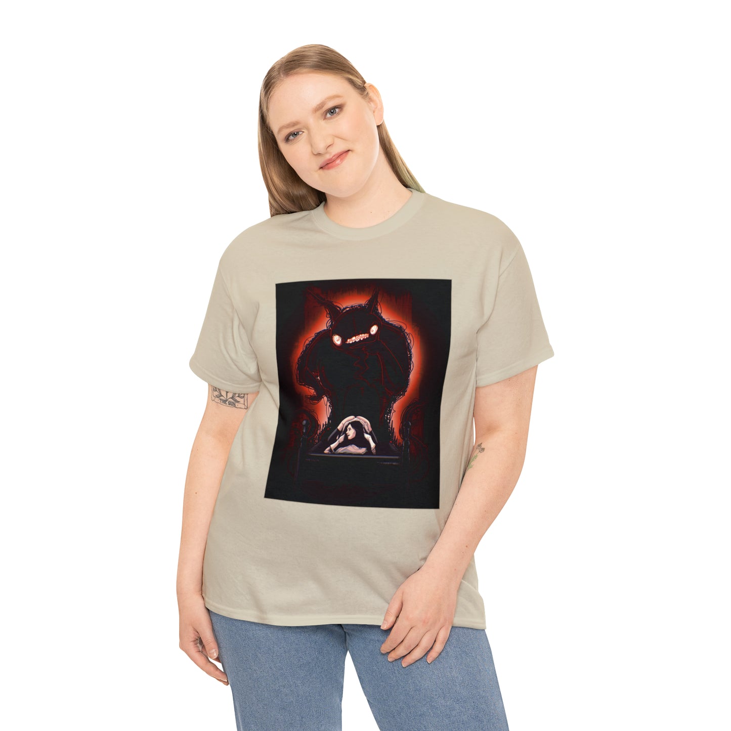 Sleep Paralysis Demon Unisex Heavy Cotton Tee