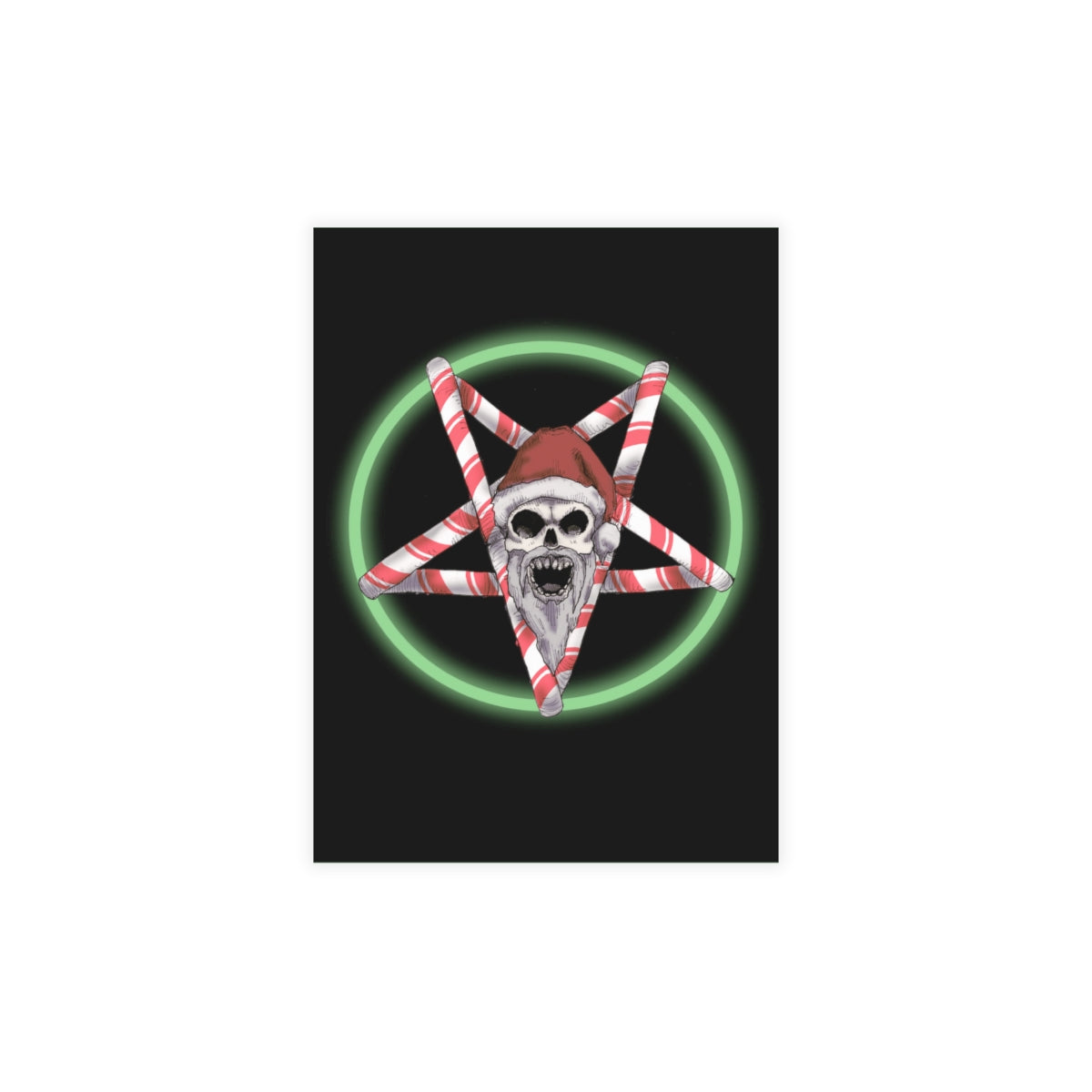Christmas Pentagram Greeting Card Bundles (10, 30, 50 pcs)