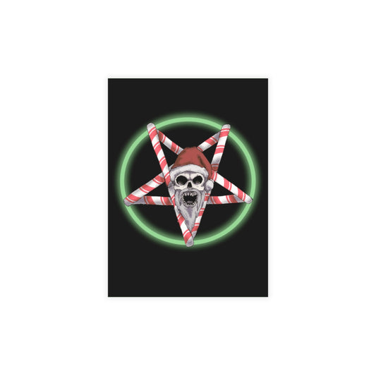 Christmas Pentagram Greeting Card Bundles (10, 30, 50 pcs)