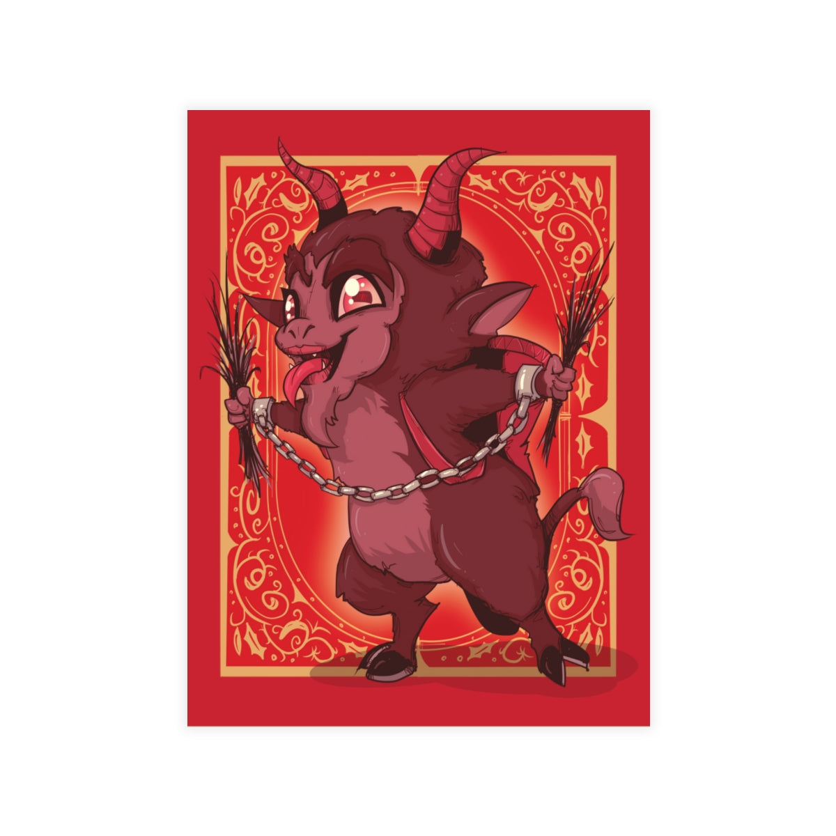 Little Krampus Greeting Card Bundles (10, 30, 50 pcs)