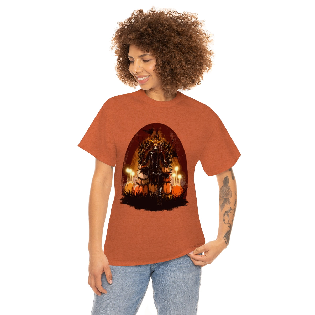 The Pumpkin King Unisex Heavy Cotton Tee