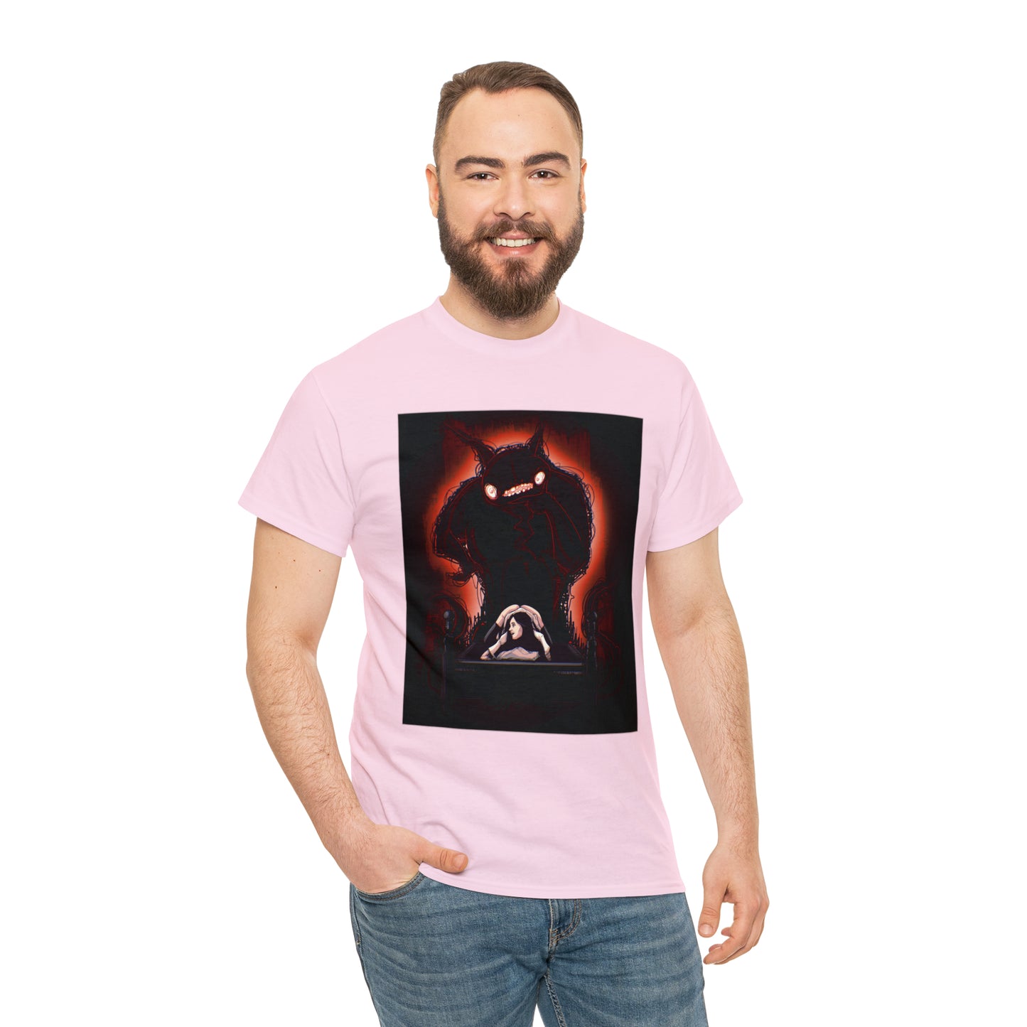 Sleep Paralysis Demon Unisex Heavy Cotton Tee