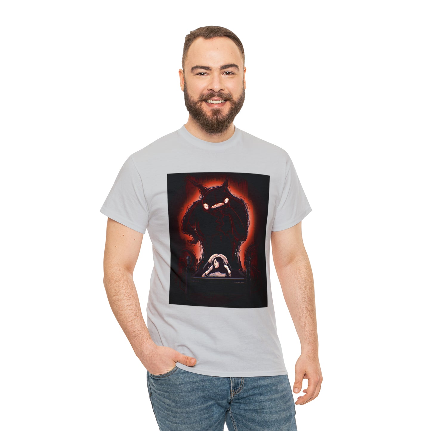 Sleep Paralysis Demon Unisex Heavy Cotton Tee