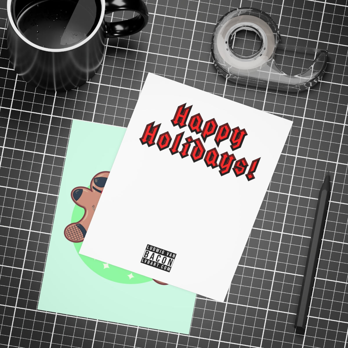 Merry Maso-Christmas Greeting Card Bundles (10, 30, 50 pcs)