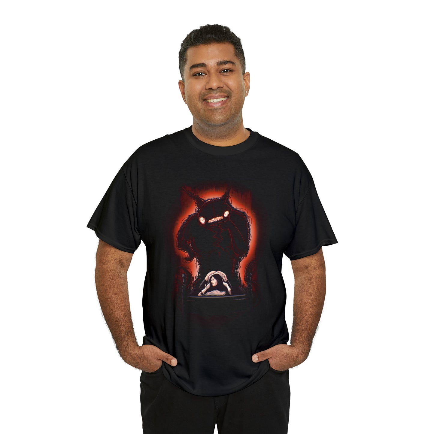 Sleep Paralysis Demon Unisex Heavy Cotton Tee