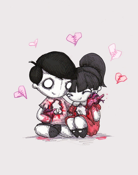 Heart Swap Fine Art Print