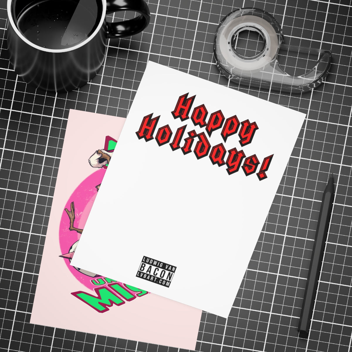 Missile Toad Greeting Card Bundles (10, 30, 50 pcs)