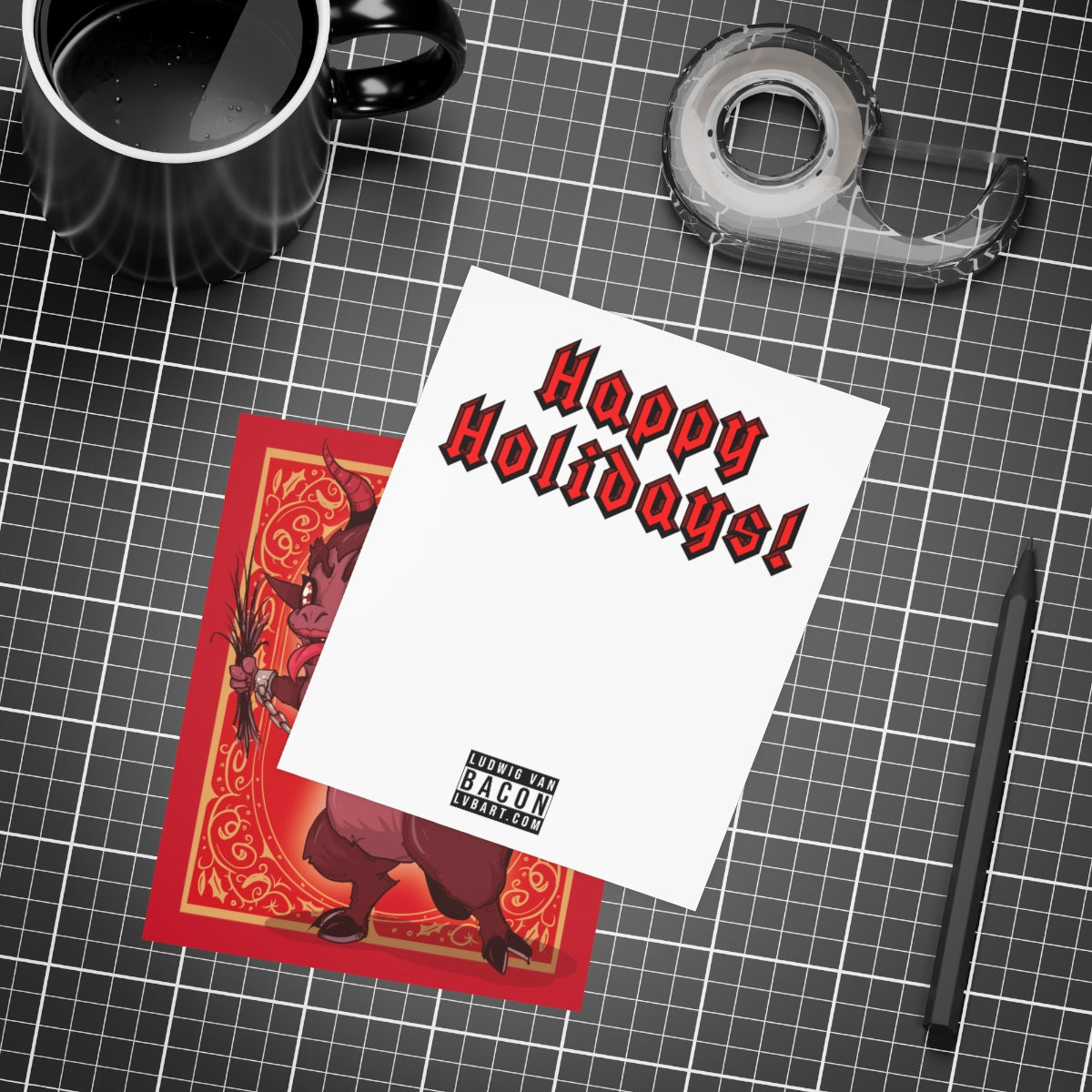 Little Krampus Greeting Card Bundles (10, 30, 50 pcs)