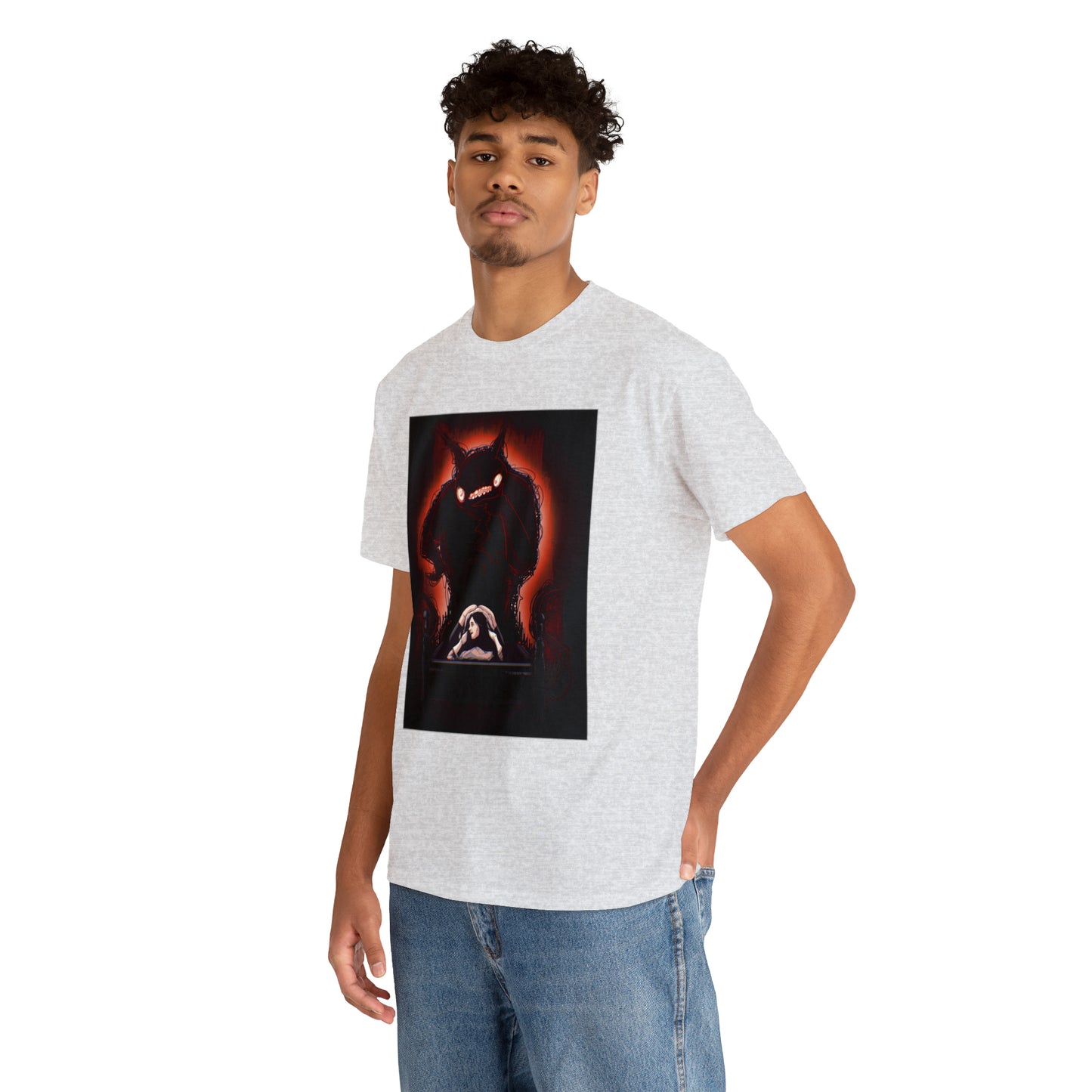 Sleep Paralysis Demon Unisex Heavy Cotton Tee