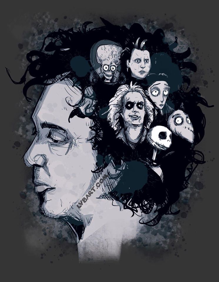 A Tim Burton Film Fine Art Print