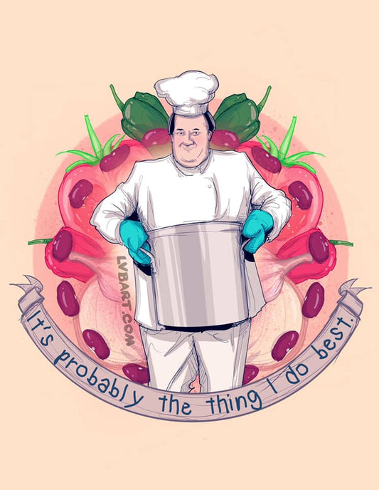 Chef Kevin Fine Art Print