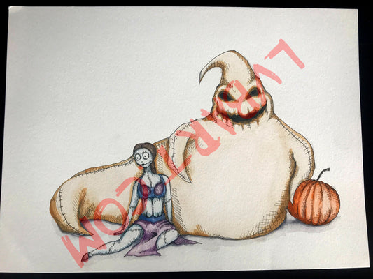 Oogie The Hutt 11x15 ORIGINAL…