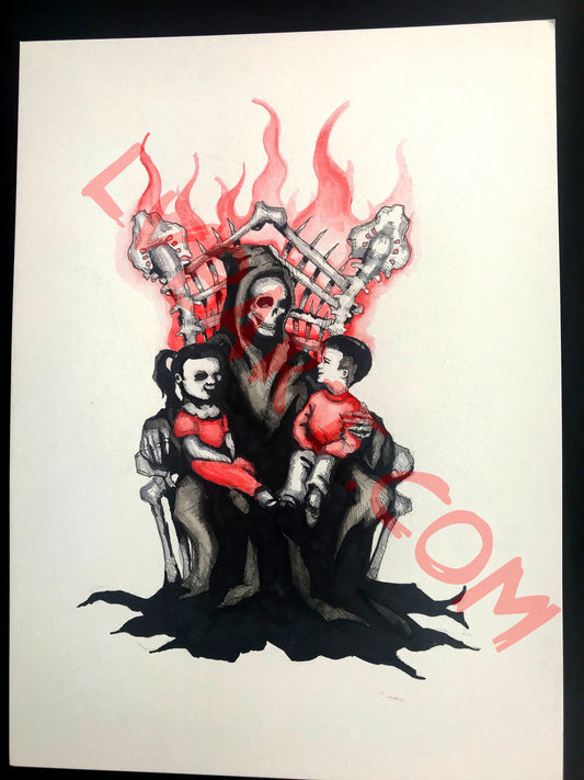 Bad Kids 11x15 ORIGINAL Artwork