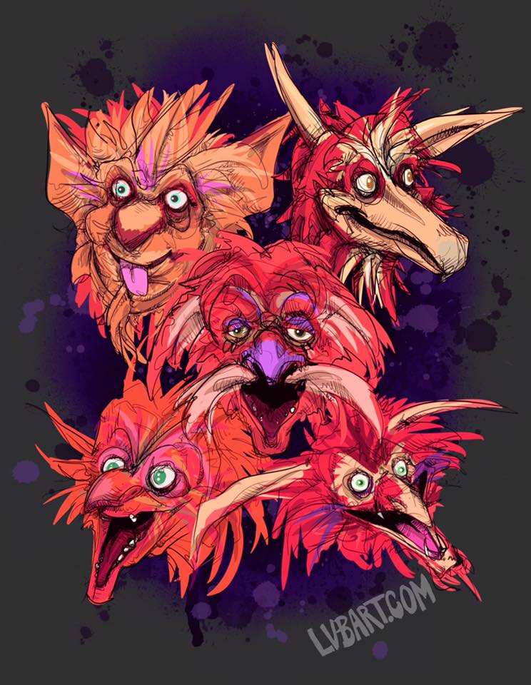 Fire Gang Fine Art Print