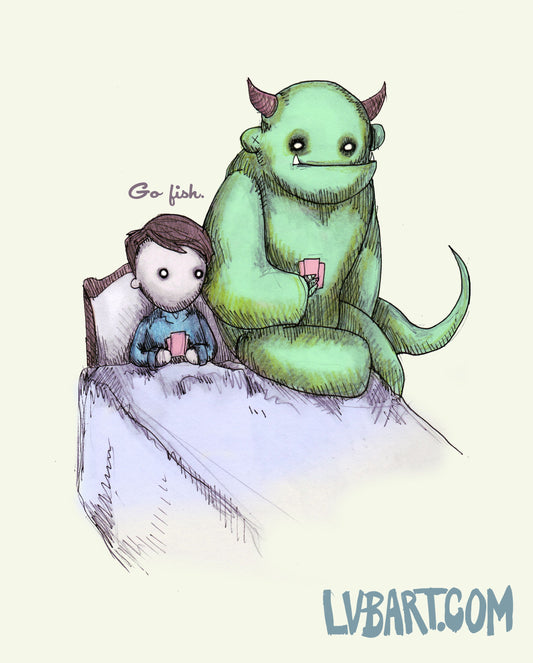 Go Fish Fine Art Print