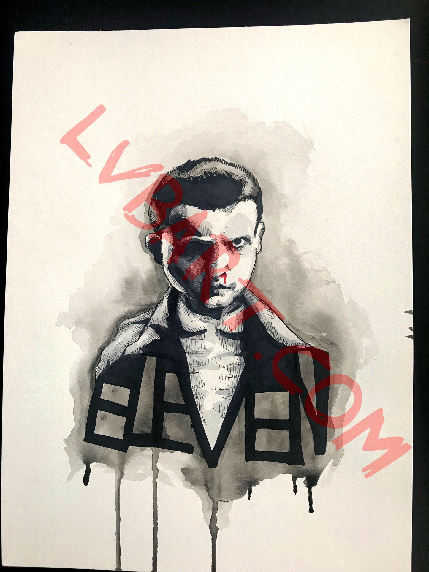 Eleven 11x15 ORIGINAL Artwork