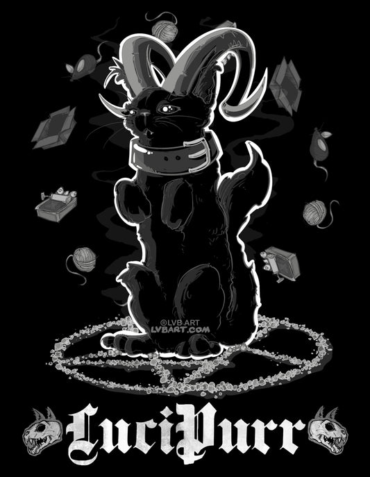 LuciPurr II Fine Art Print